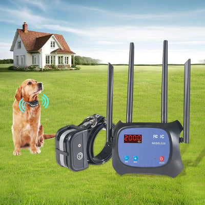 Sistema contención eléctrica inalámbrica perros 100-2000pies