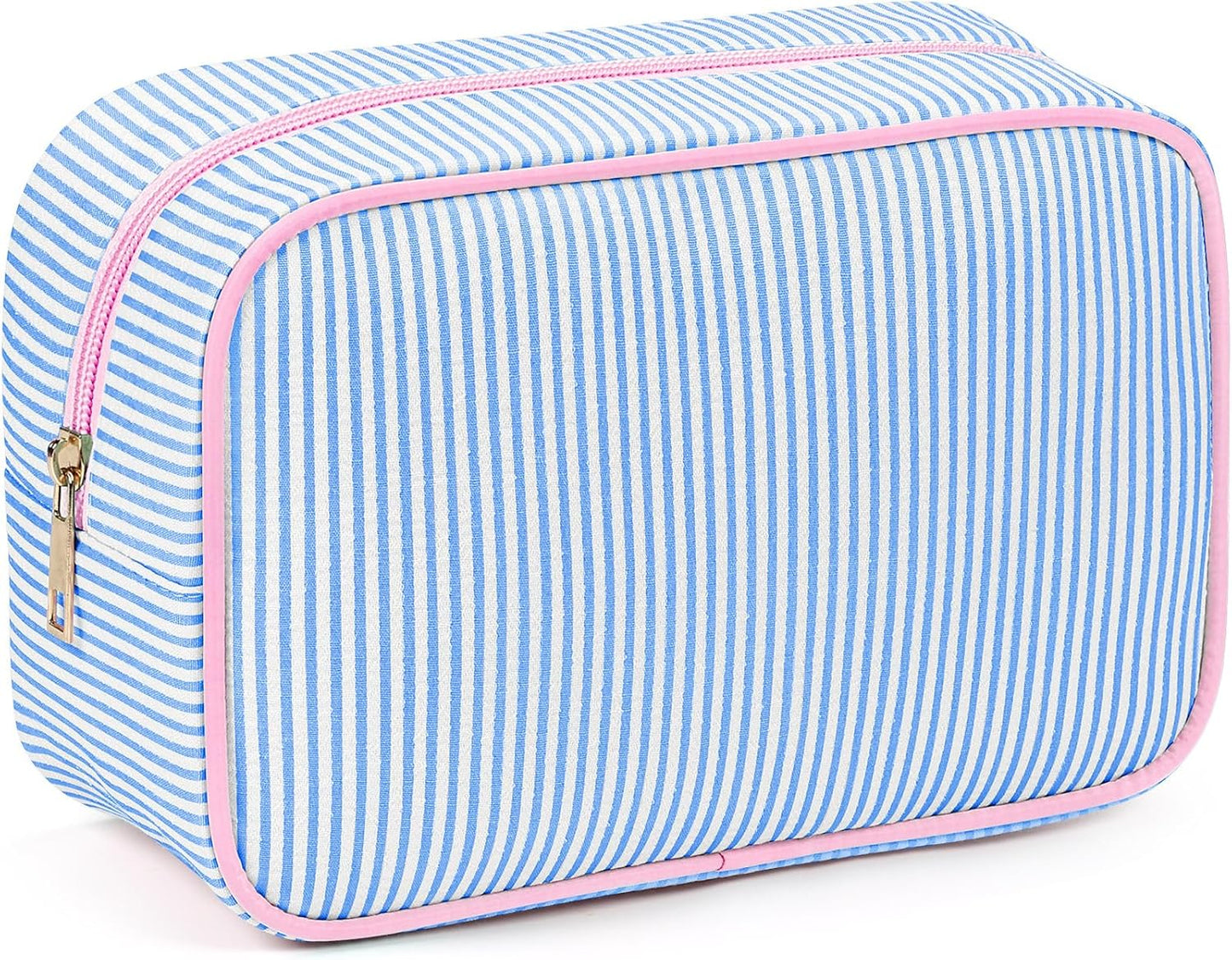 Bolsa maquillaje sirsaca a rayas para mujer viaje boda