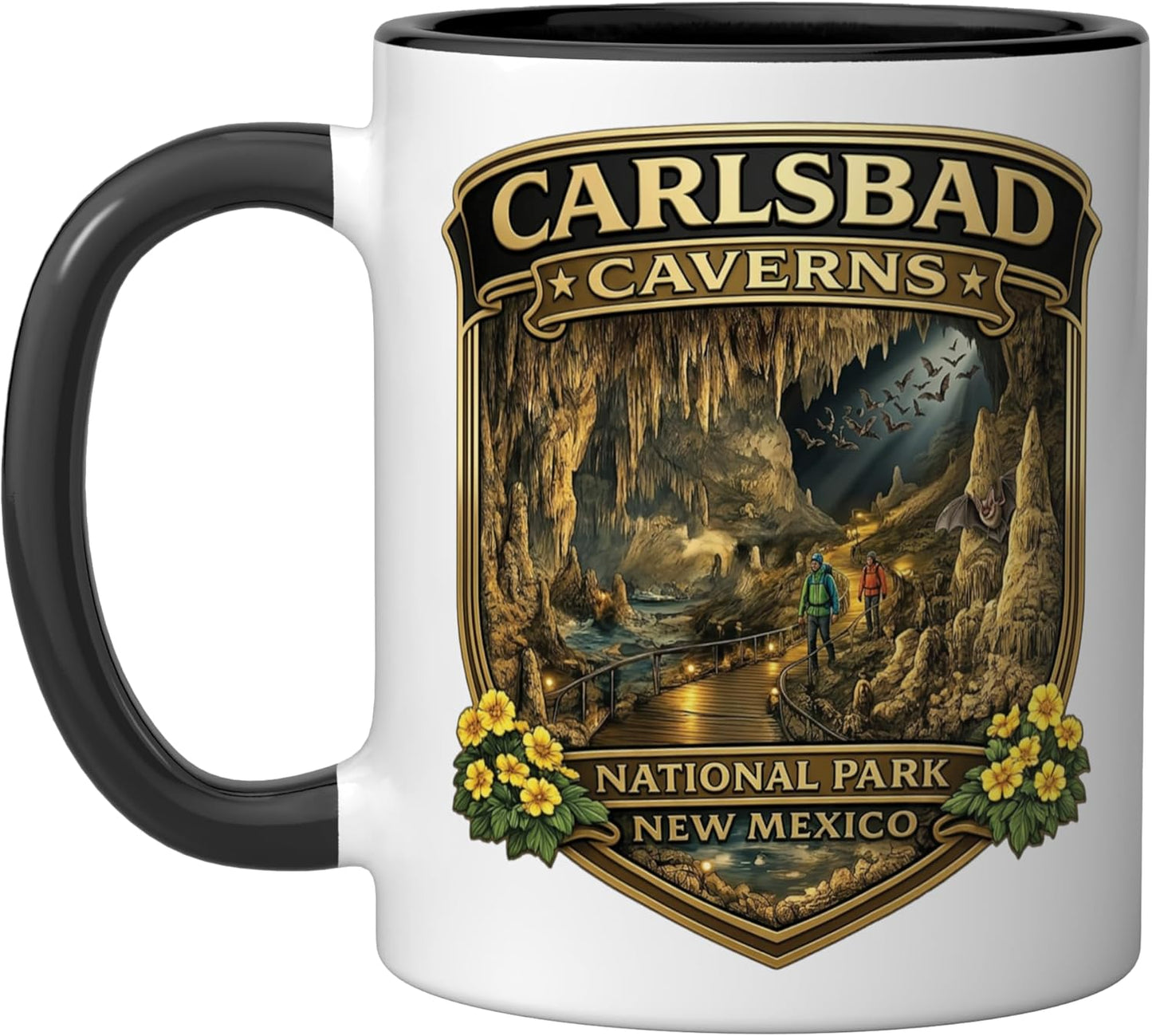 Taza cerámica Carlsbad Caverns Nuevo México