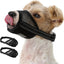 2 Bozales para perro malla aire suave transpirables ajustables
