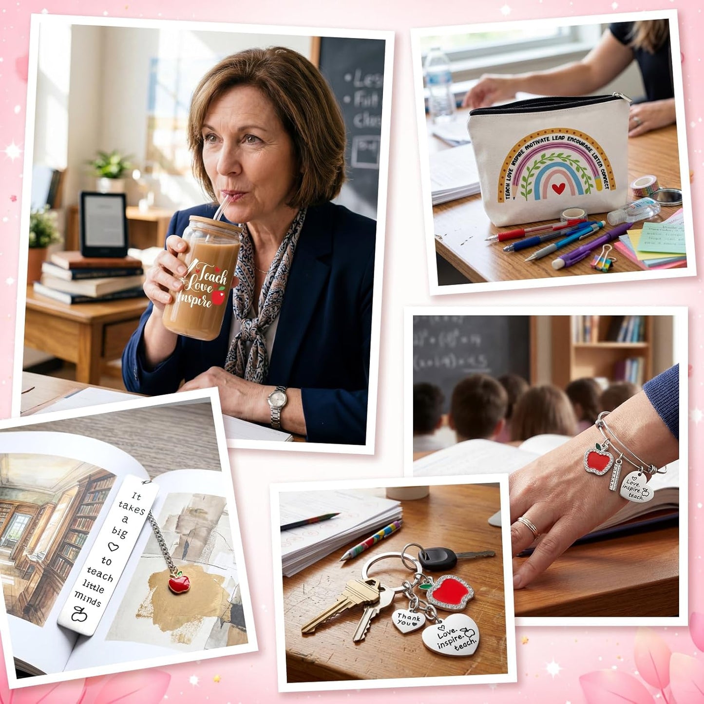 Set 24 Regalos Agradecimiento Profesores Mujeres