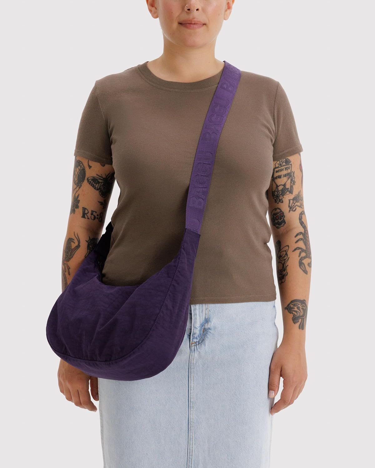 Bolsa Media Luna Nylon