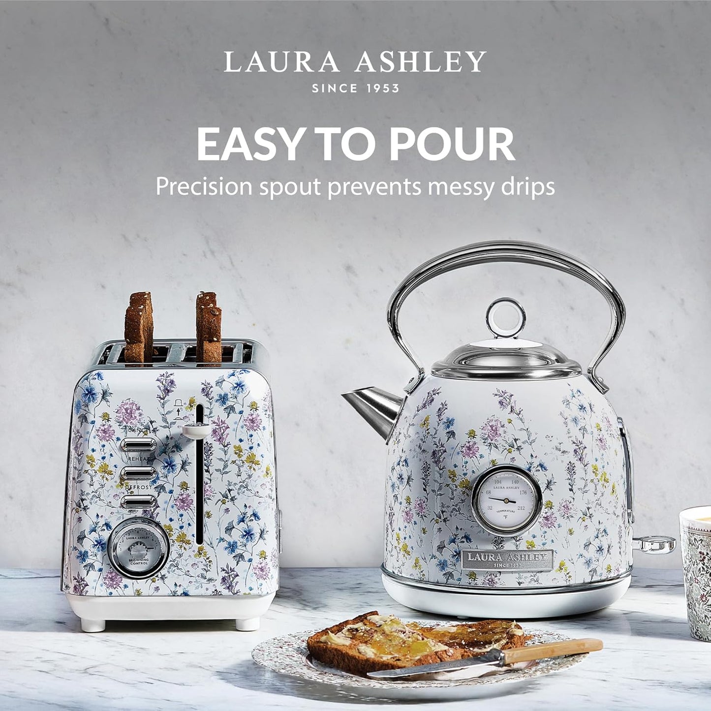 Hervidor cúpula Laura Ashley 1.7L Wild Meadow