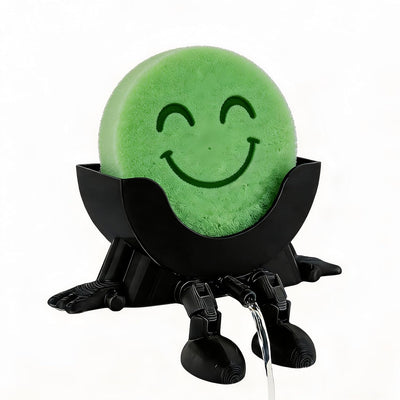 Soporte esponja colgante drenable fregadero negro