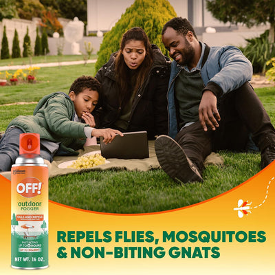 Repelente insectos patio 16oz 900pies2 pack 2