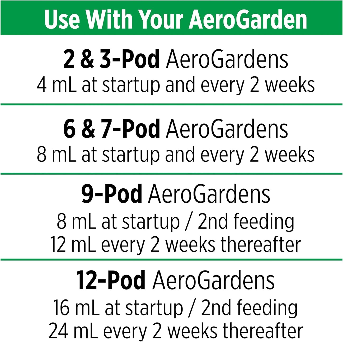 Fertilizante líquido AeroGarden para plantas hidropónicas 3oz
