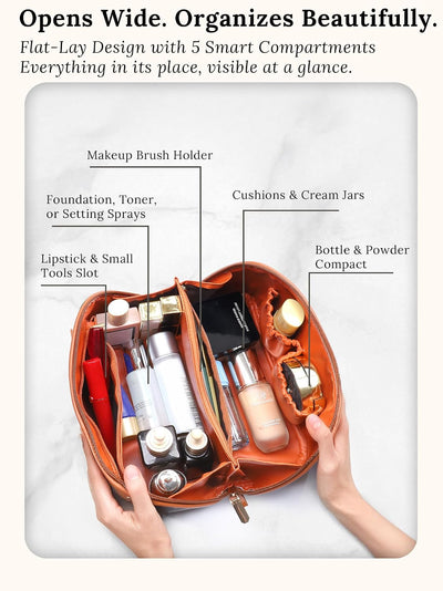 2 Bolsas Maquillaje Viaje Organizadoras Impermeables