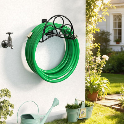 Soporte manguera agua pared resistente colgador