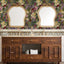 Papel tapiz floral autoadhesivo bohemio 17.5x78.7pulg