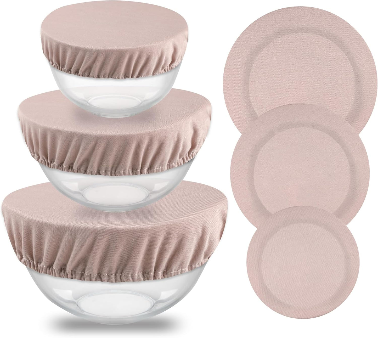 Fundas elásticas reutilizables para cuencos masa madre set 3