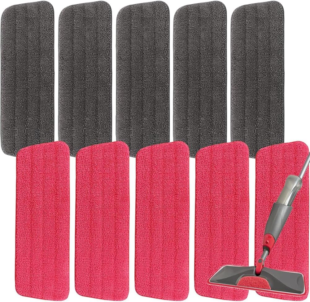 Almohadillas microfibra 16.5pulg para mopa Rubbermaid Reveal set 10
