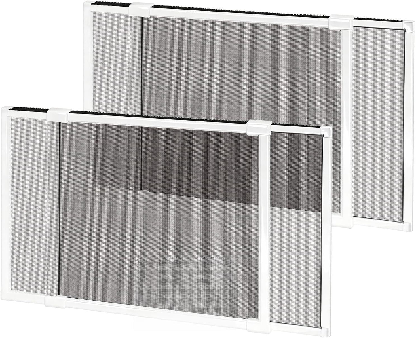 2 Pzas Pantalla Ventana Ajustable 15x21-38pulg