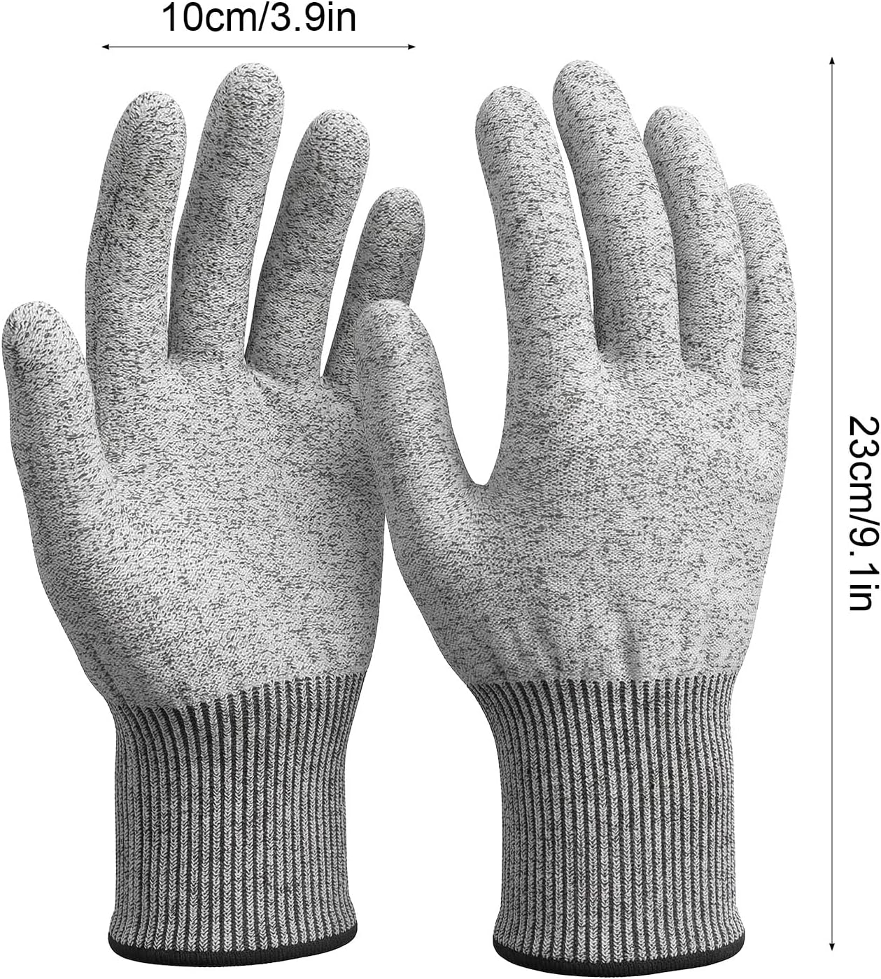 Guantes cortadores resistencia nivel 5 para cocina y jardinería