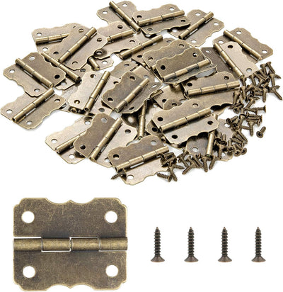 Herrajes joyero set 40 pzas bisagra 1pulg