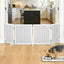 Puerta plegable para perros pequeños y medianos 15.7pulg