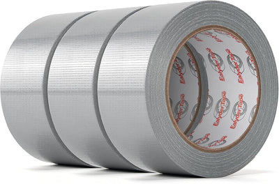 Pack 3 Cintas Adhesivas Plateadas 2pulg x30yd Impermeables