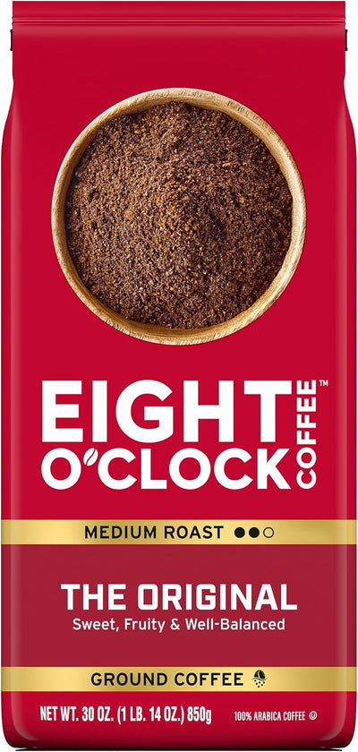 Café molido Eight O'Clock Coffee tostado medio 100% arábica 30 oz