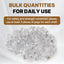 Clavijas transparentes 0.197pulg para estantes ajustables cocina