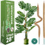 2 Postes Musgo Flexibles 28pulg Soporte Monstera Interior