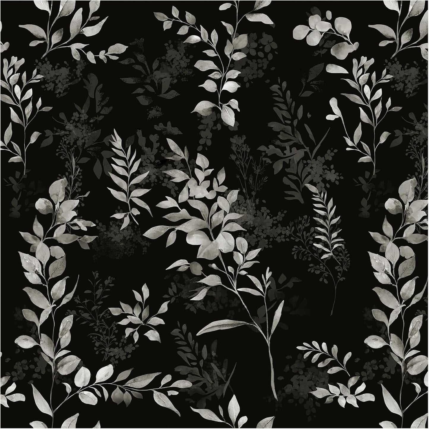 Papel tapiz autoadhesivo bosque árbol selva 17.3x32.8pulg