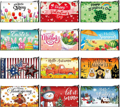 12 Fundas Magnéticas Buzón 18x21pulg Estilo Lindo