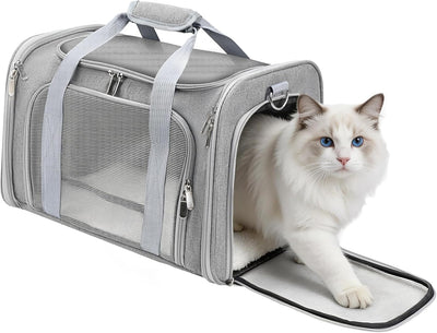 Transportador gatos y perros pequeños transpirable