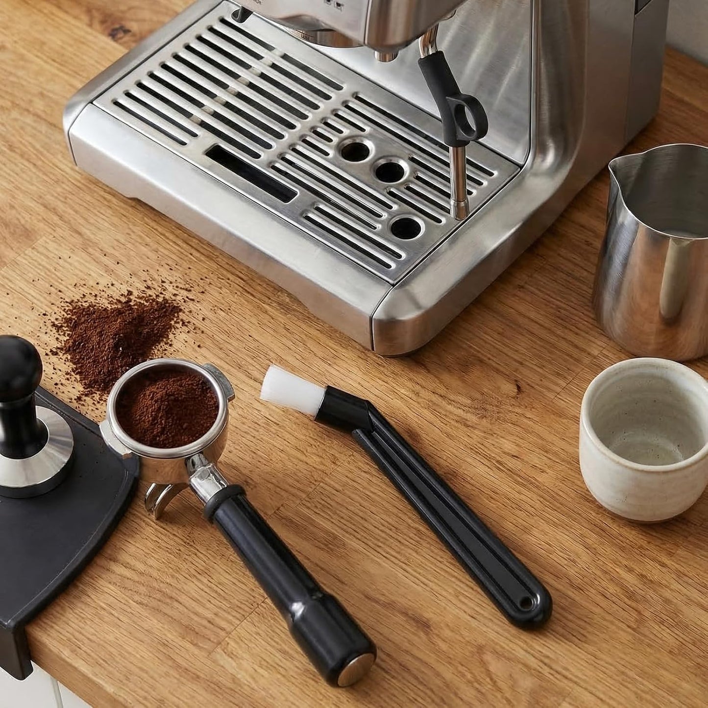 7 Pzas Cepillo Grupo Cafetera Nylon para Limpiar