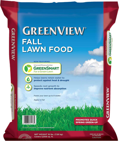 Fertilizante GreenSmart eficiencia mejorada para césped otoño
