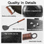 Wok hierro 12.6pulg con tapa y espátula de madera