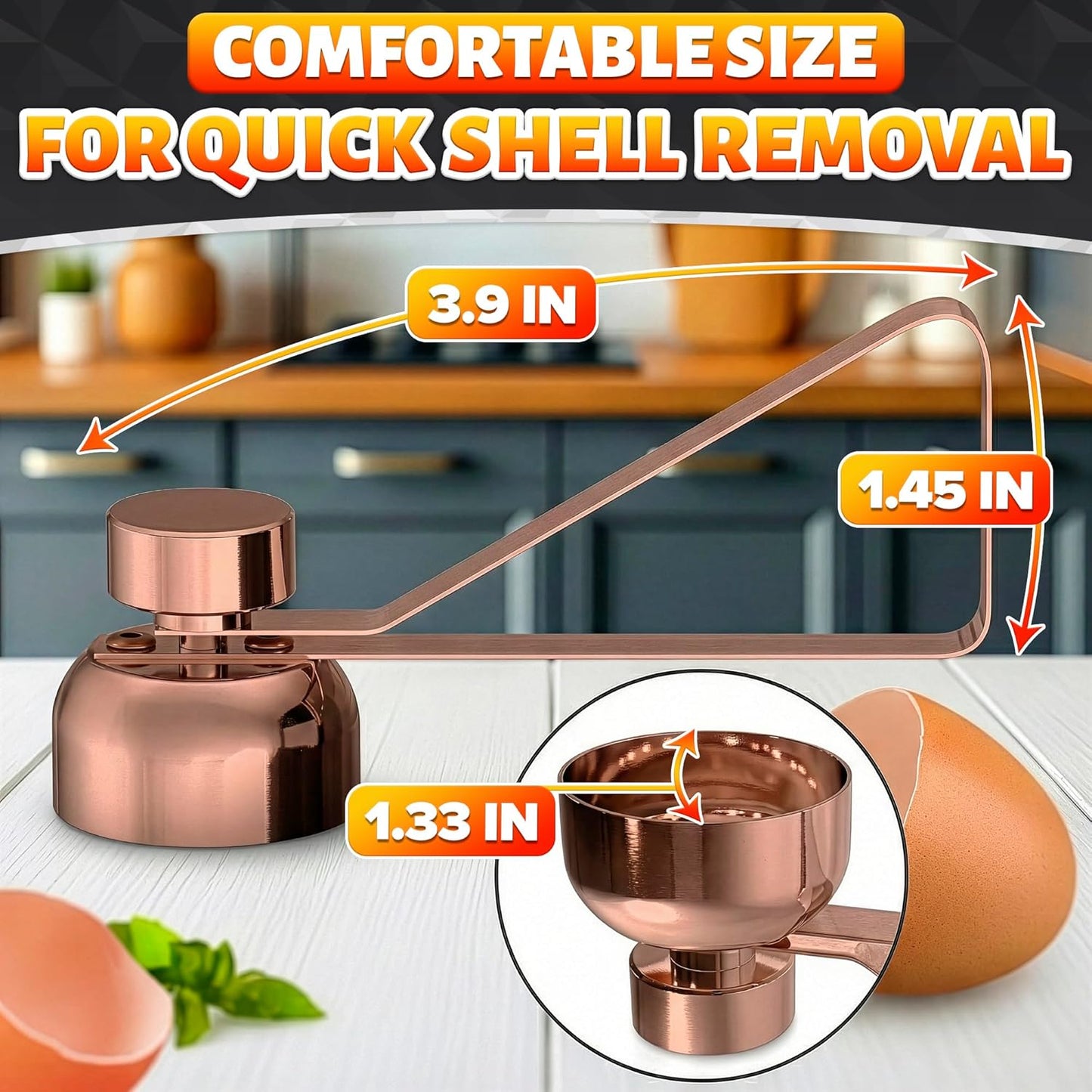 Herramienta galletas huevos acero inox corte limpio ergonómico