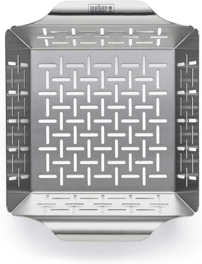 Canasta acero inox para verduras Weber