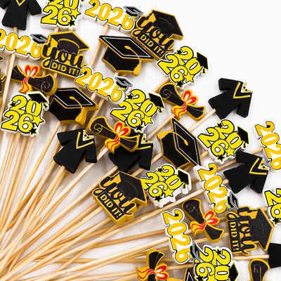 Palillos de graduación para cóctel y aperitivos 2026