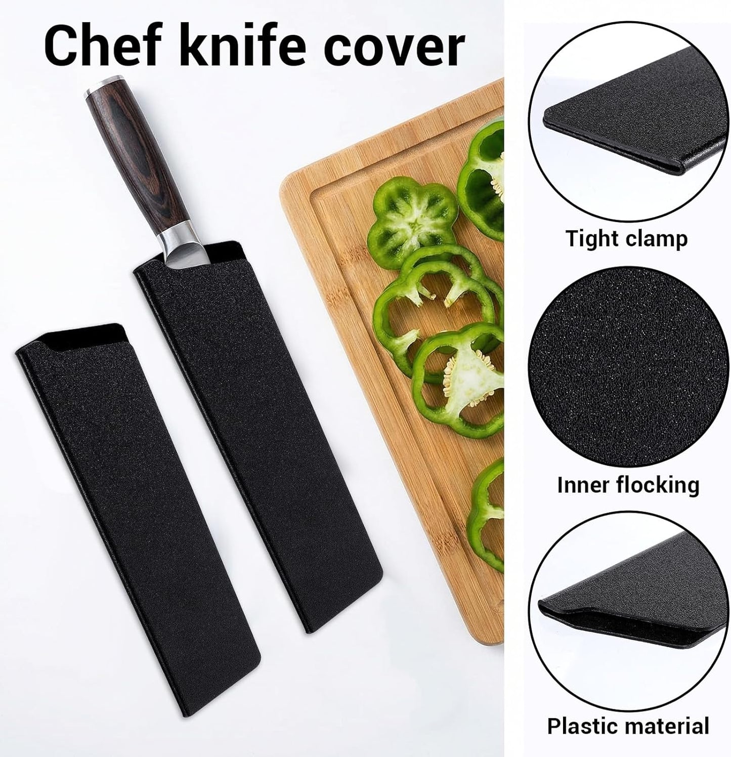 Funda cuchillo profesional impermeable 8pulg