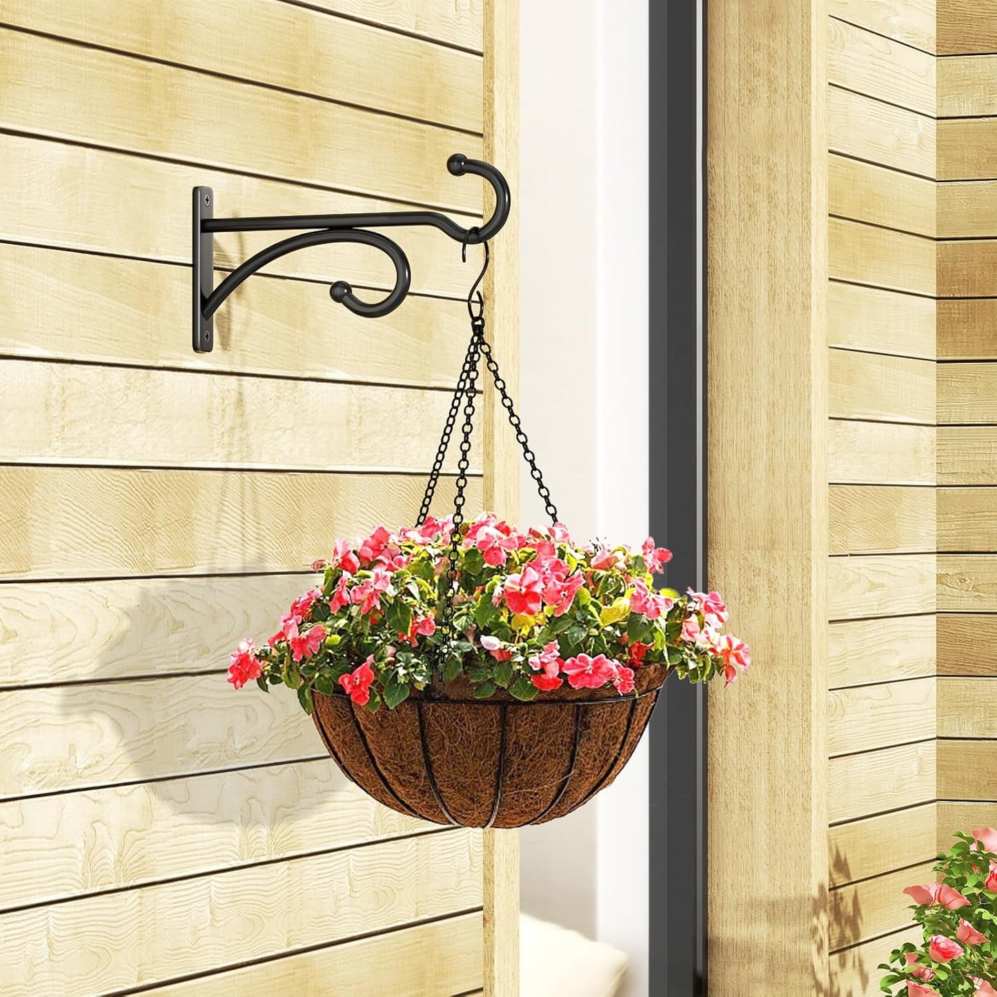 Ganchos para colgar plantas 6pulg interiores exteriores