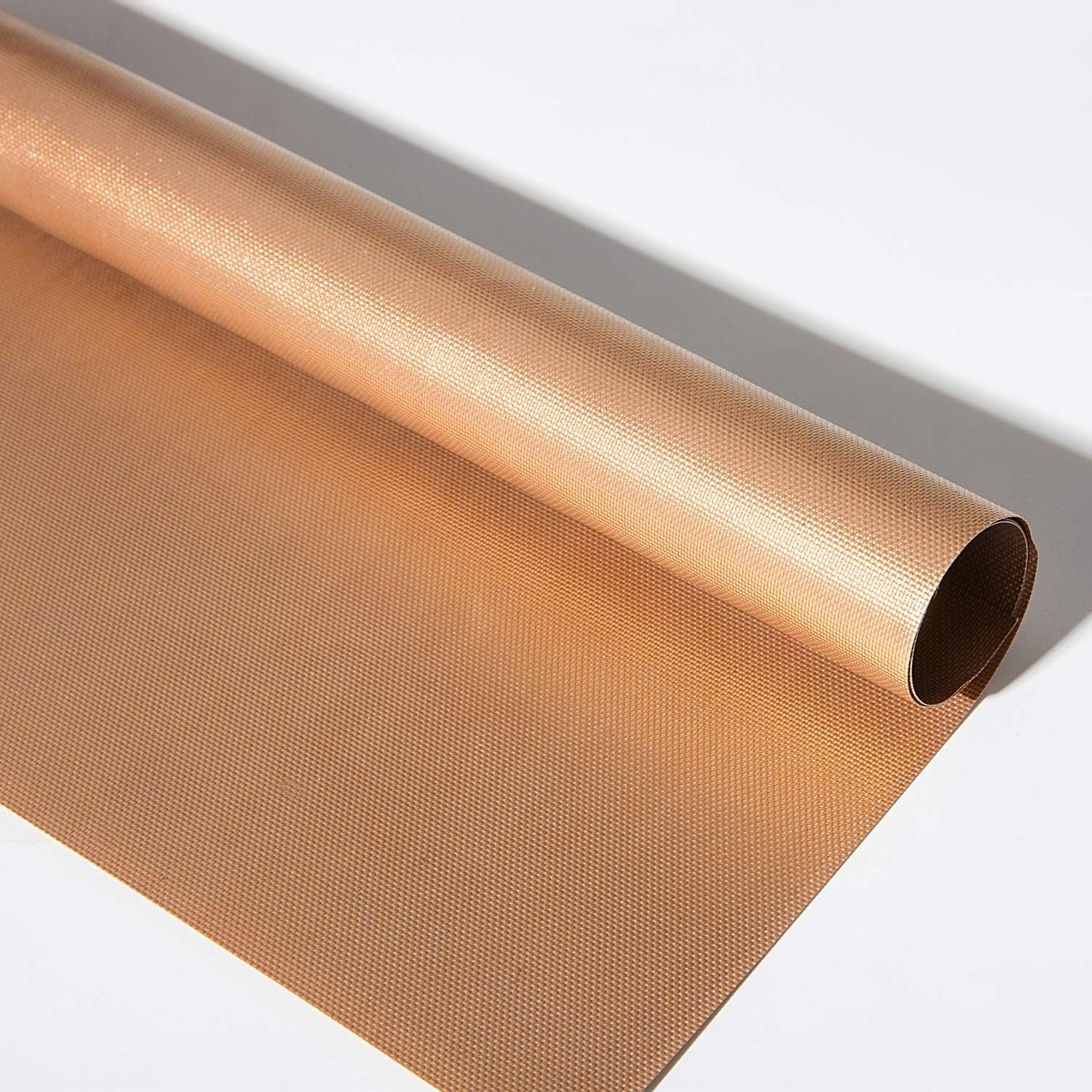 Set 5 bandejas autoadherentes para horno 15.75x13pulg dorado