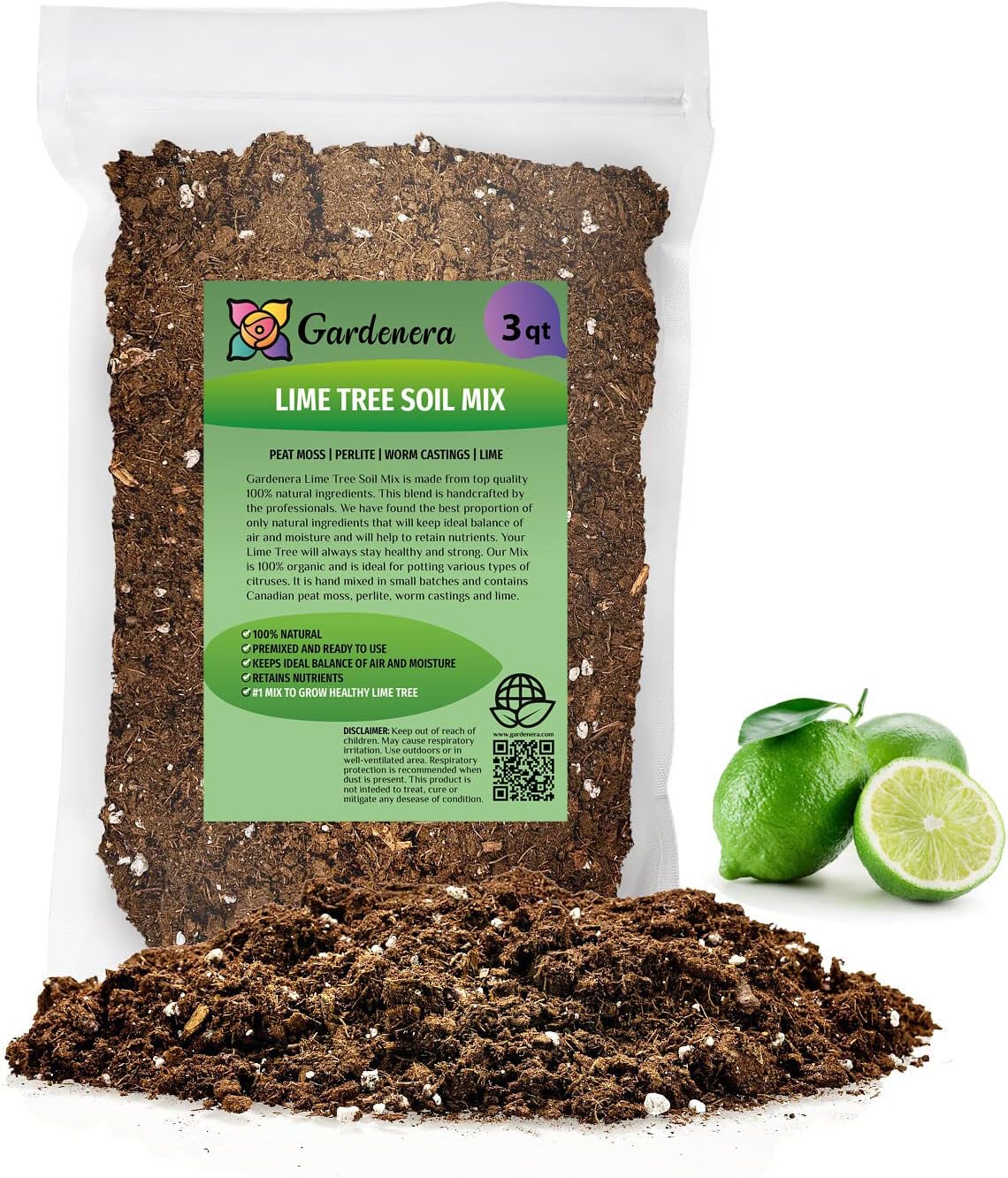 Suelo para macetas drenaje rápido citrus 0.75gal