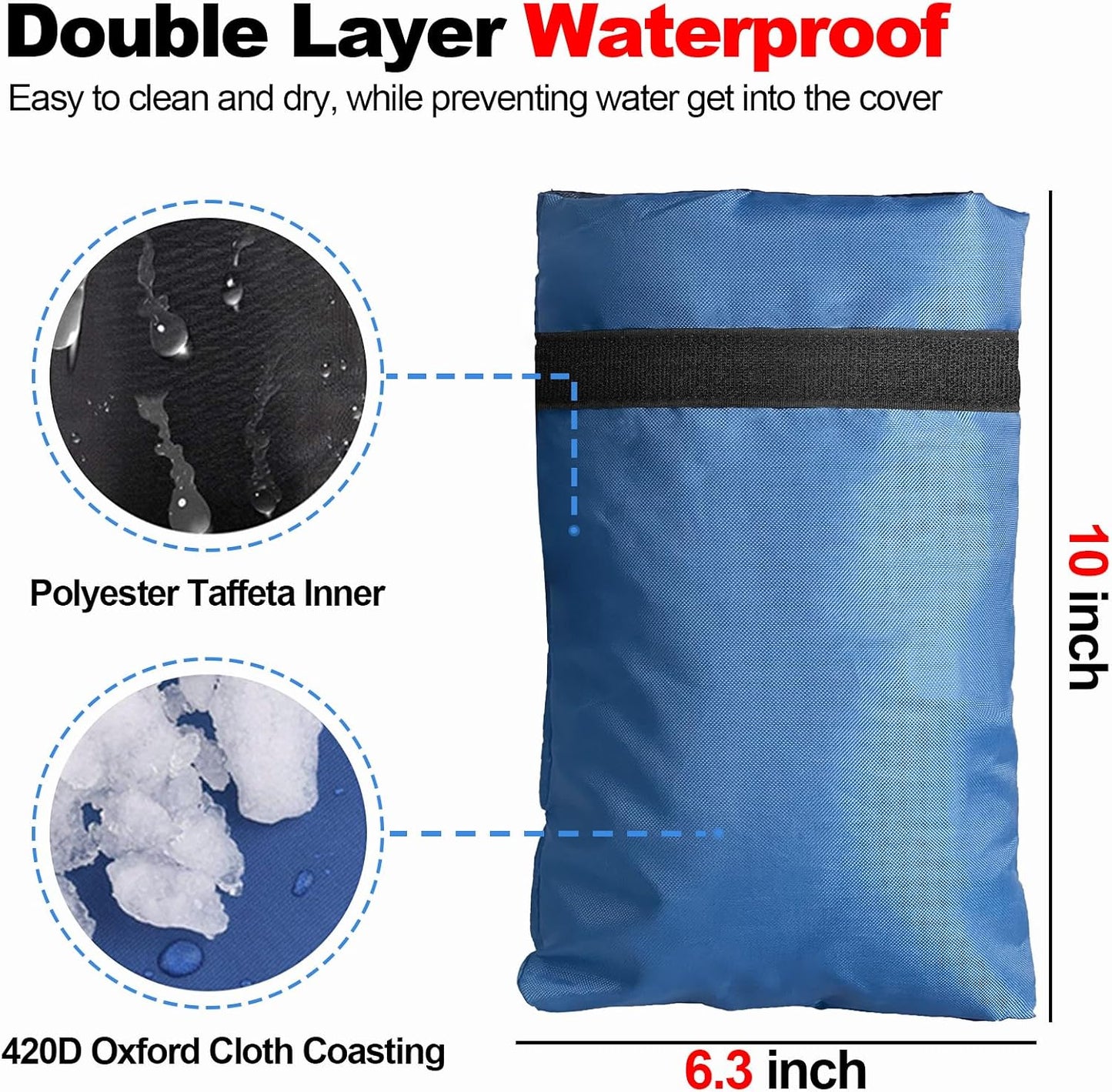 Funda grifo exterior Thinsulate 3M 10x6.3pulg impermeable
