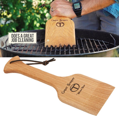 Raspona madera 16 pulg para barbacoa y parrilla