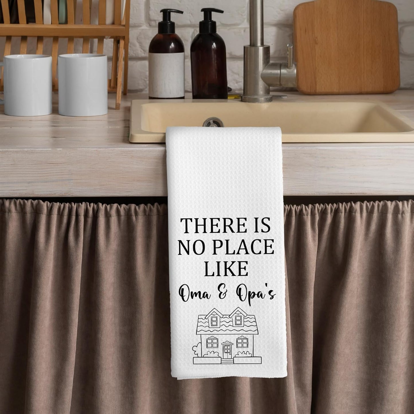 Toallas de cocina modernas para regalos a abuelos y decoración