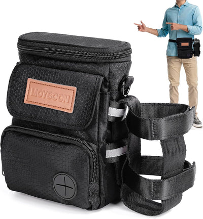 Bolsa golosinas perro soporte botella impermeable duradera