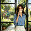 Atrapasol vidrio emplomado colibrí 6.3pulg decoración ventana