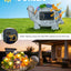 Estatuas solares tortuga con luces LED para jardín y patio