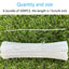 Lazo plástico transparente 6pulg reutilizables cables jardinería