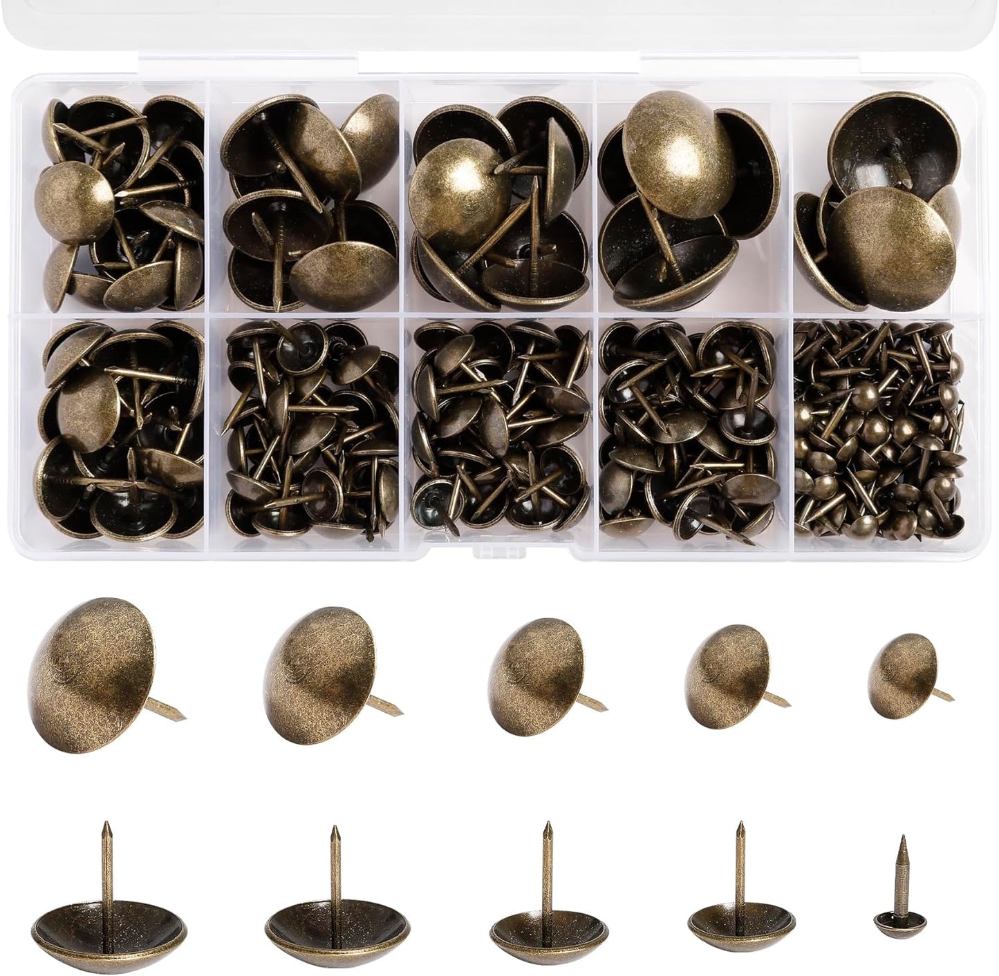 Tachuelas tapicería antiguas 1/4-1 pulg para sofá silla cama