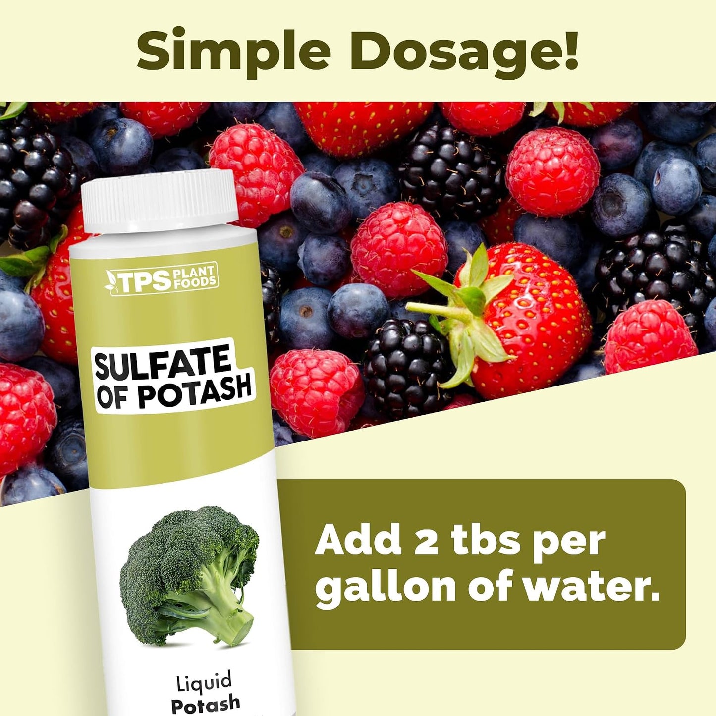 Suplemento potasio sulfato de potasa 8oz para plantas