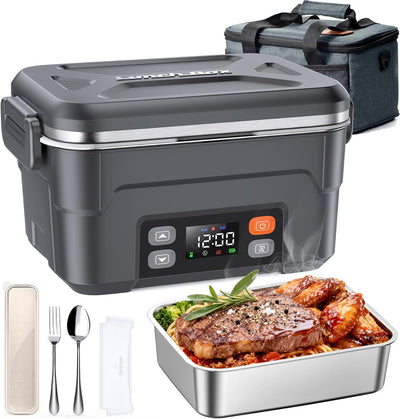 Caja Almuerzo Inalámbrica Acero Inox 1.5L con Temporizador