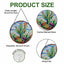 Decoración cactus colgante cristal mar 7.9pulg para jardín