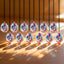 12 Pzas Prismas Cristal Atrapasoles Colgantes Decoración
