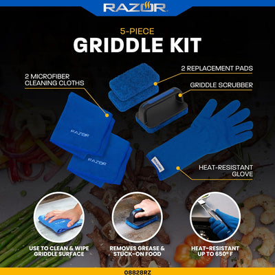 Kit limpieza plancha 6 pzas Razor
