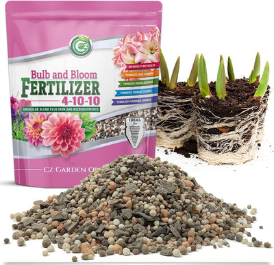 Fertilizante bulbos flores 2% hierro alimento plantas jardín